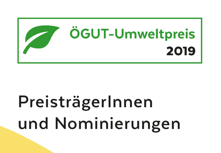 ÖGUT Prix de l'environnement 2019
